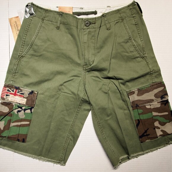 Denim and Supply Ralph Lauren men's cargo shorts - Picture 1 of 5